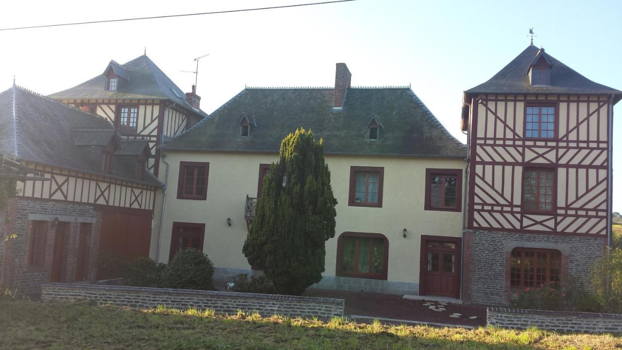 مبيت وإفطار Saint-Samson-de-Bonfossé Le Manoir Des Arts المظهر الخارجي الصورة