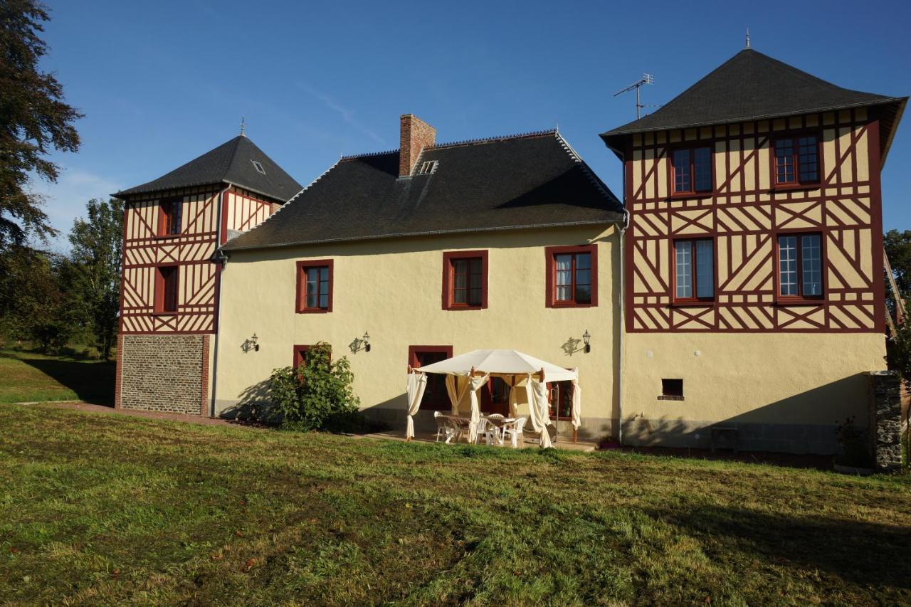 مبيت وإفطار Saint-Samson-de-Bonfossé Le Manoir Des Arts المظهر الخارجي الصورة